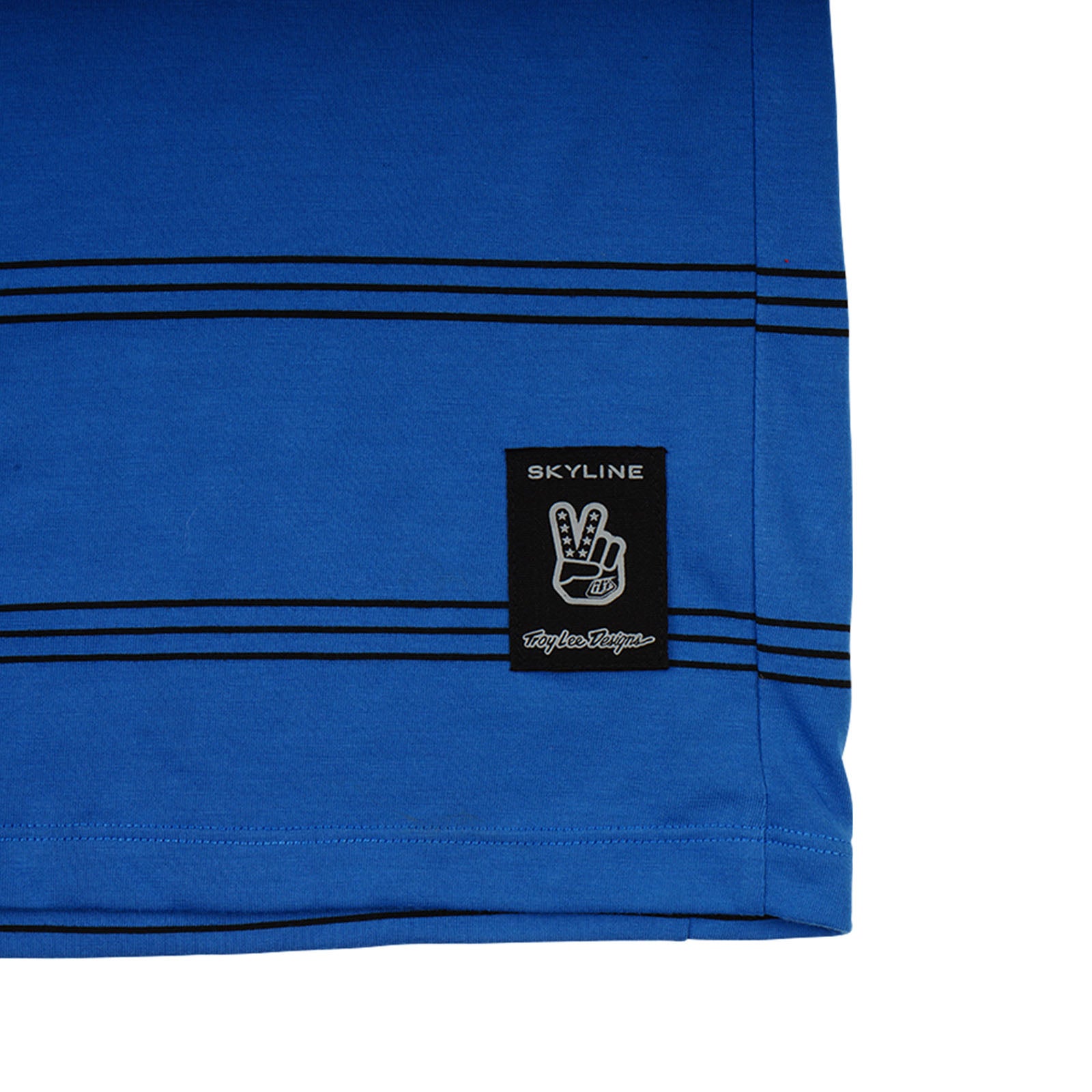 Youth Skyline Ride Short Sleeve Tee Washed Out Cobalt - Image 3
