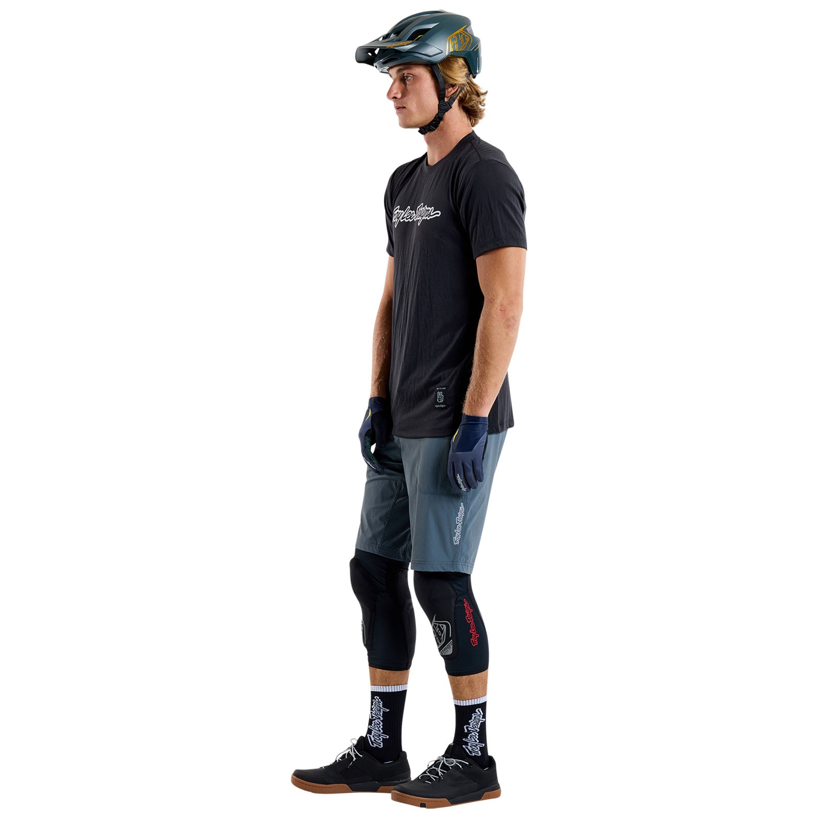 Skyline Short Sleeve Ride Tee Signature Black - Image 7