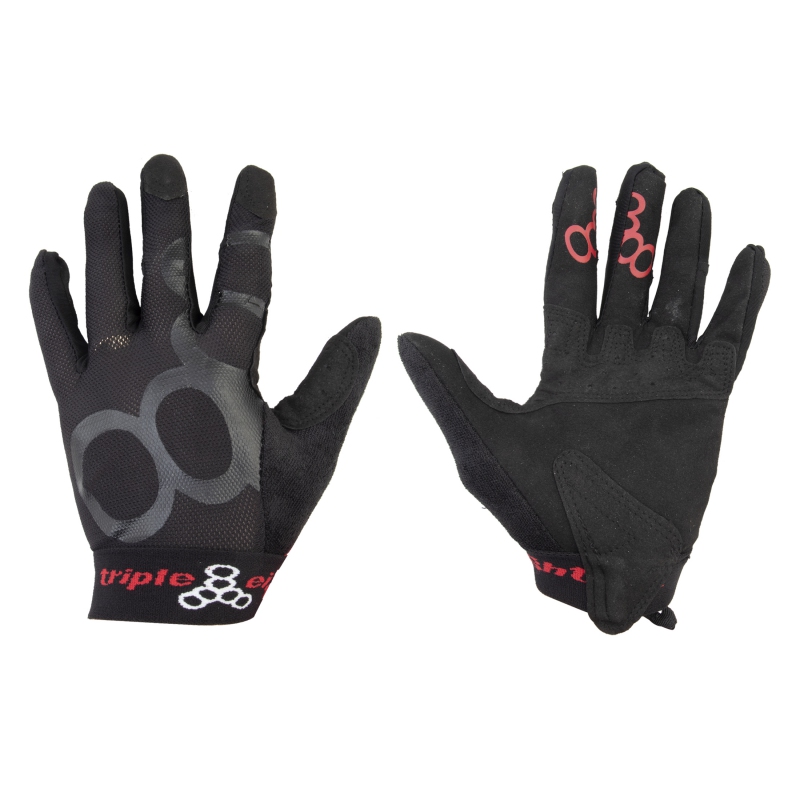 Triple eight Exoskin Gloves SM Unisex Black Triple eight Exoskin Gloves SM Unisex Black