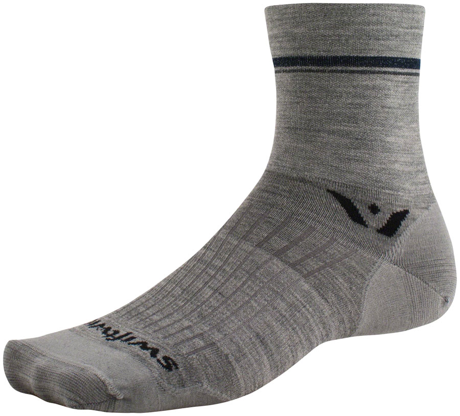 Swiftwick Pursuit Four Ultralight Socks - 4" Retro Stripe variant 2