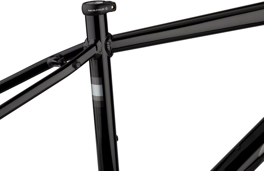 Salsa Journeyer Drop Bar Frameset - 700c/650b, Aluminum, Black - Image 3