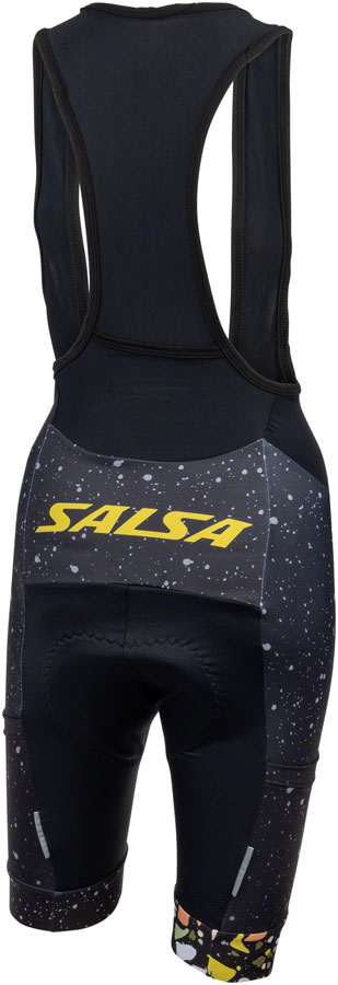 Salsa Women's Terrazzo Aero Cargo Bib Short - Black - Image 2
