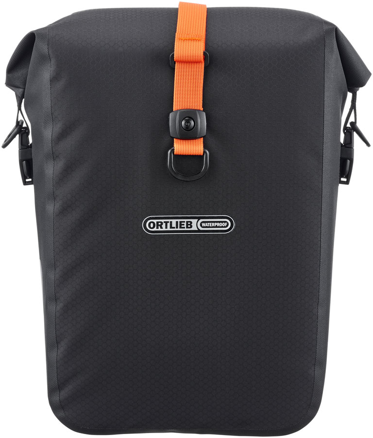 Ortlieb Gravel Pack Pannier - Single  14.5L Dark Black Matte