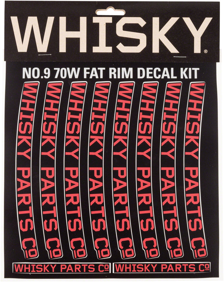 Whisky Parts Co.70w Rim Decal Kit for 2 Rims variant 2