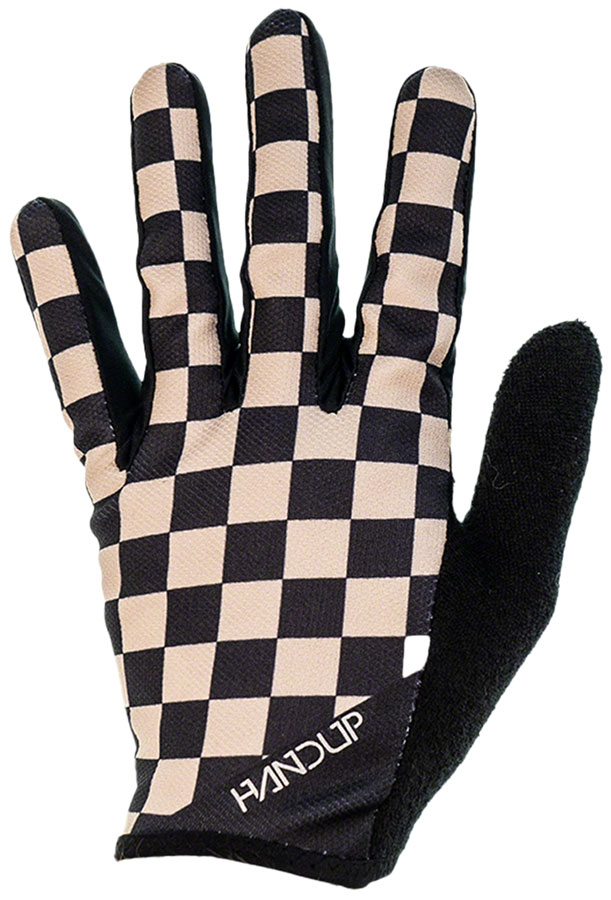 Handup Most Days Gloves - Checkered, Black/Tan - Image 2