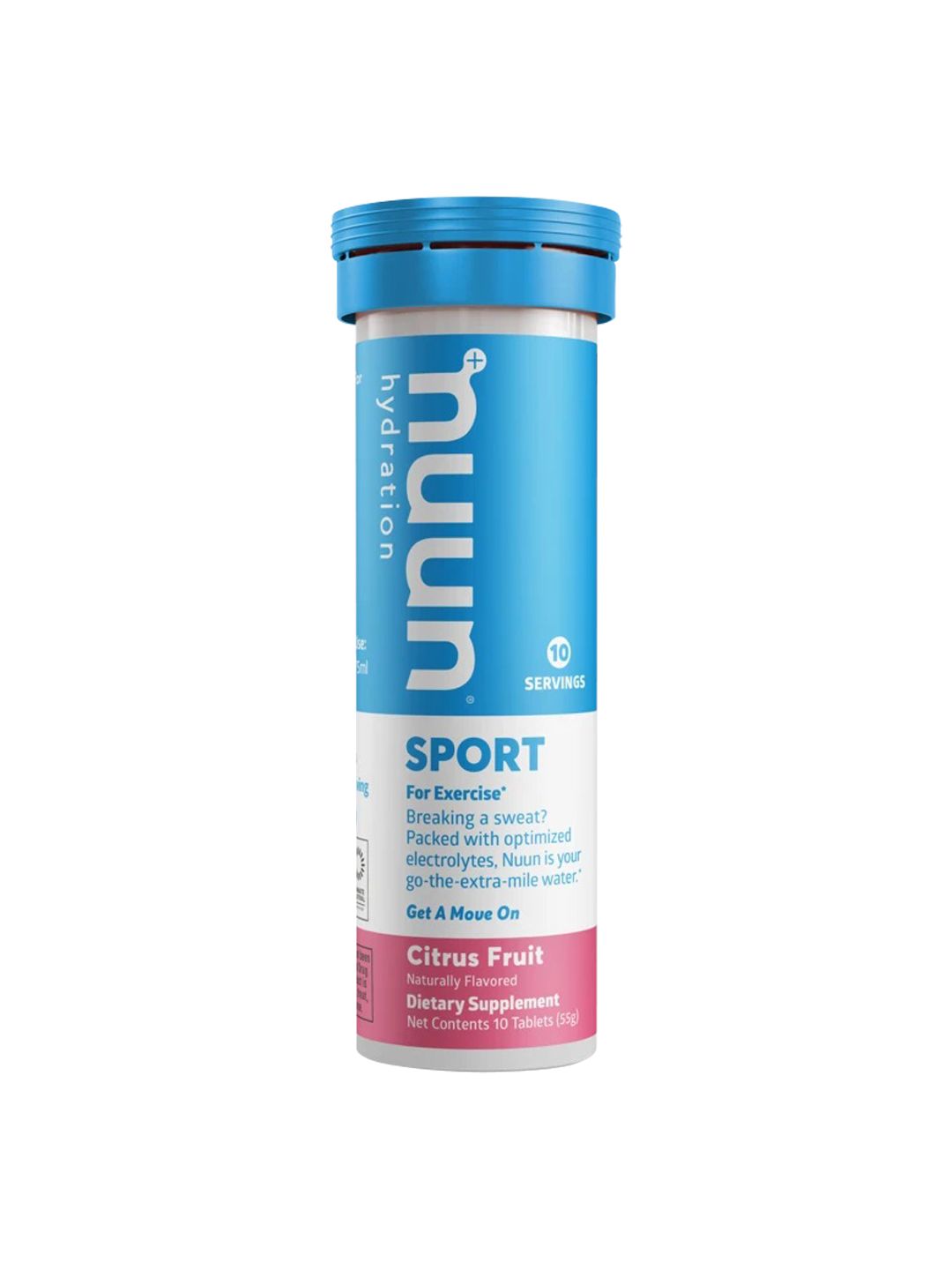 Supplement Nuun Sport Citrus Fruit 10 Serving