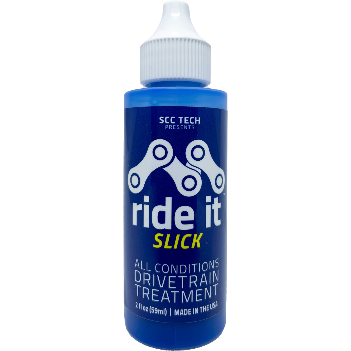 Ride It by SCC Tech Slick All Conditions Chain Treatment (2oz) - All Conditions Ride It by SCC Tech Slick All Conditions Chain Treatment (2oz) - All Conditions