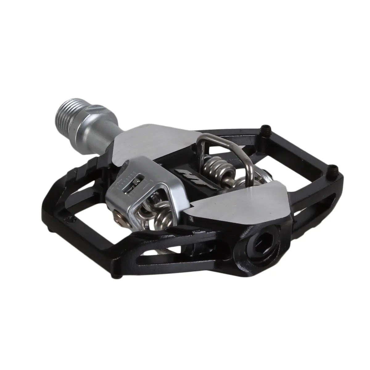 HT Pedals GT1 Clipless Platform Pedals CrMo - Black/Silver HT Pedals GT1 Clipless Platform Pedals CrMo - Black/Silver