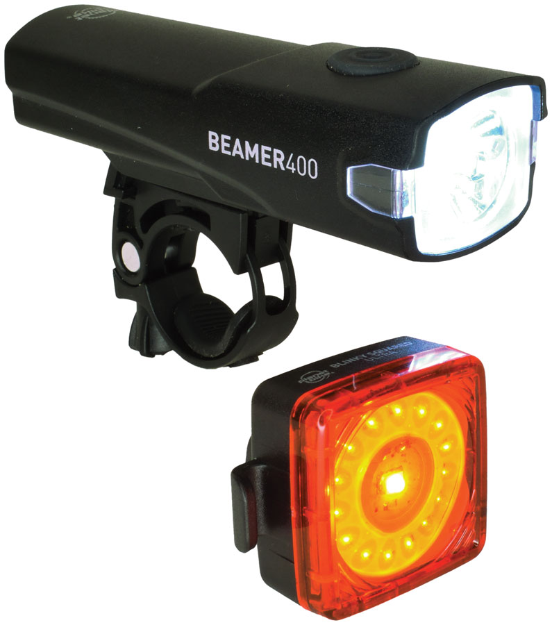 Planet Bike Beamer 400+/Blinky Ultra Headlight/Taillight Set - Image 2