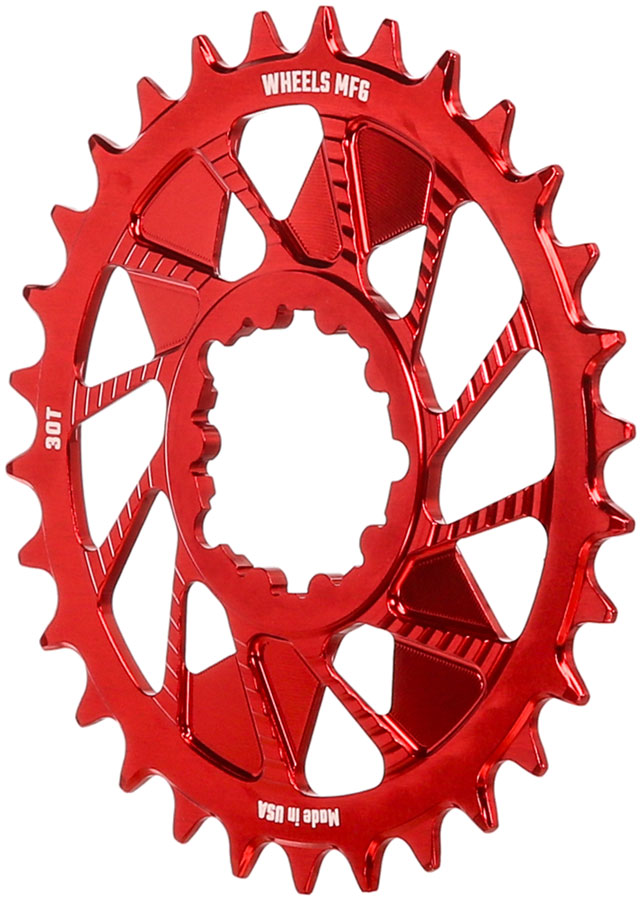 Wheels Manufacturing 3-Bolt Direct Mount T-Type Chain Compatible Chainring - Image 2