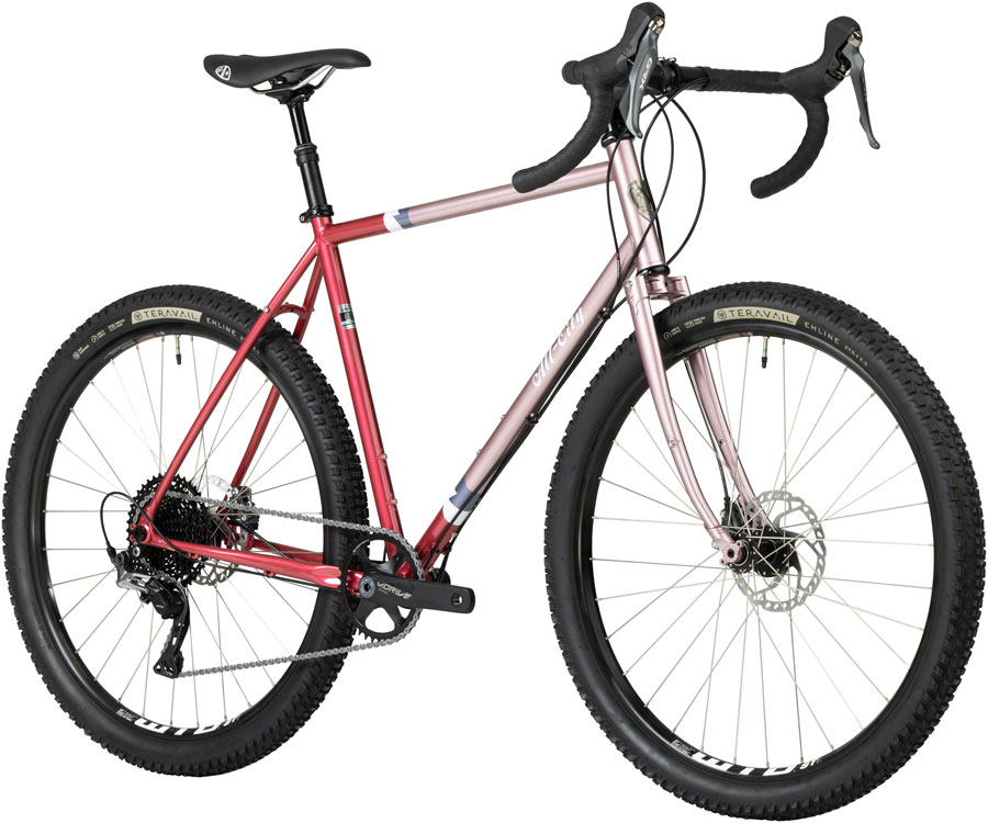 All-City Gorilla Monsoon Bike - 650b, Steel, GRX Hotberry Rhubarb - Image 2