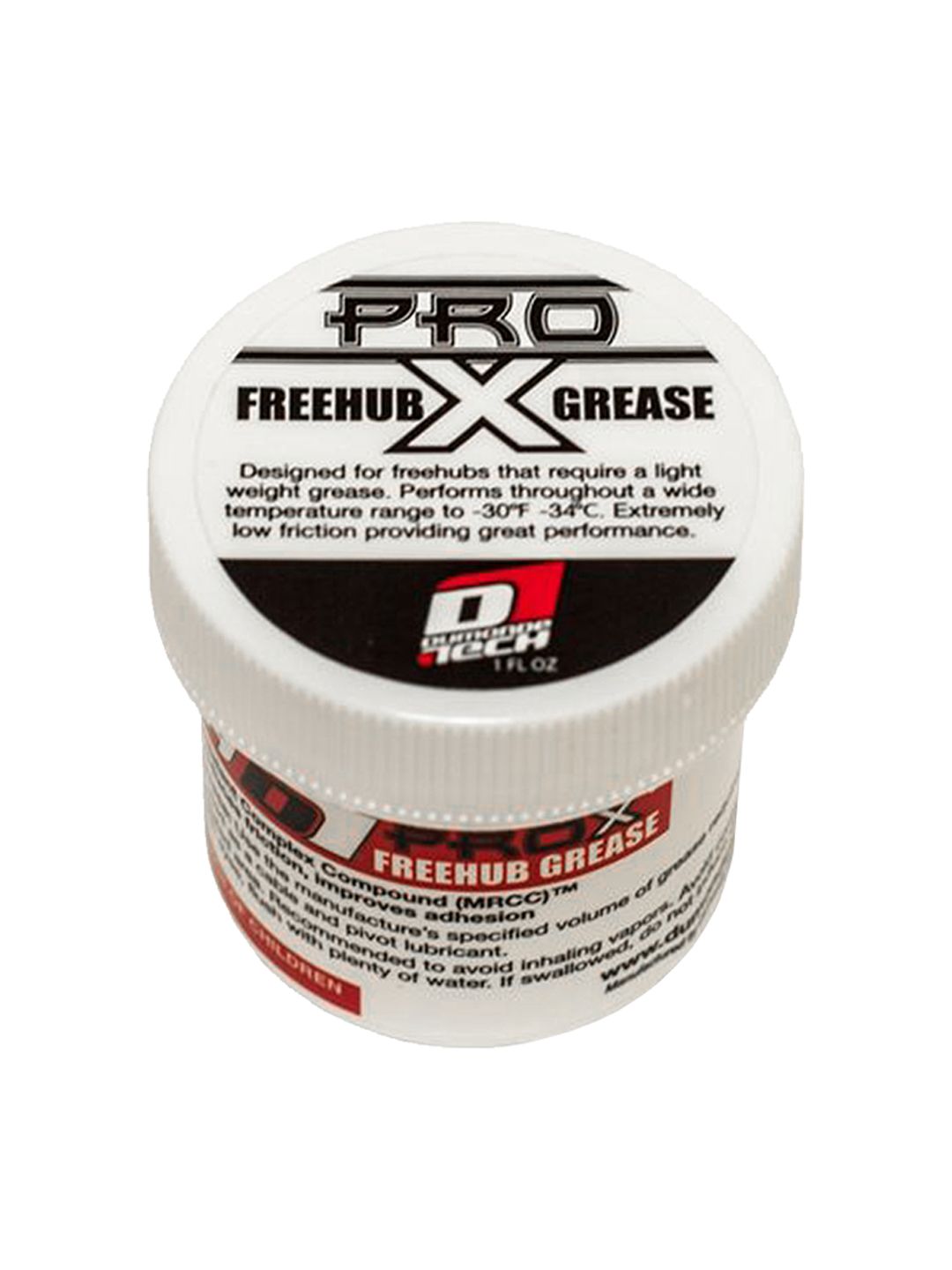 Lubricant Dumonde Tech PRO X Freehub Grease 4oz White Lubricant Dumonde Tech PRO X Freehub Grease 4oz White