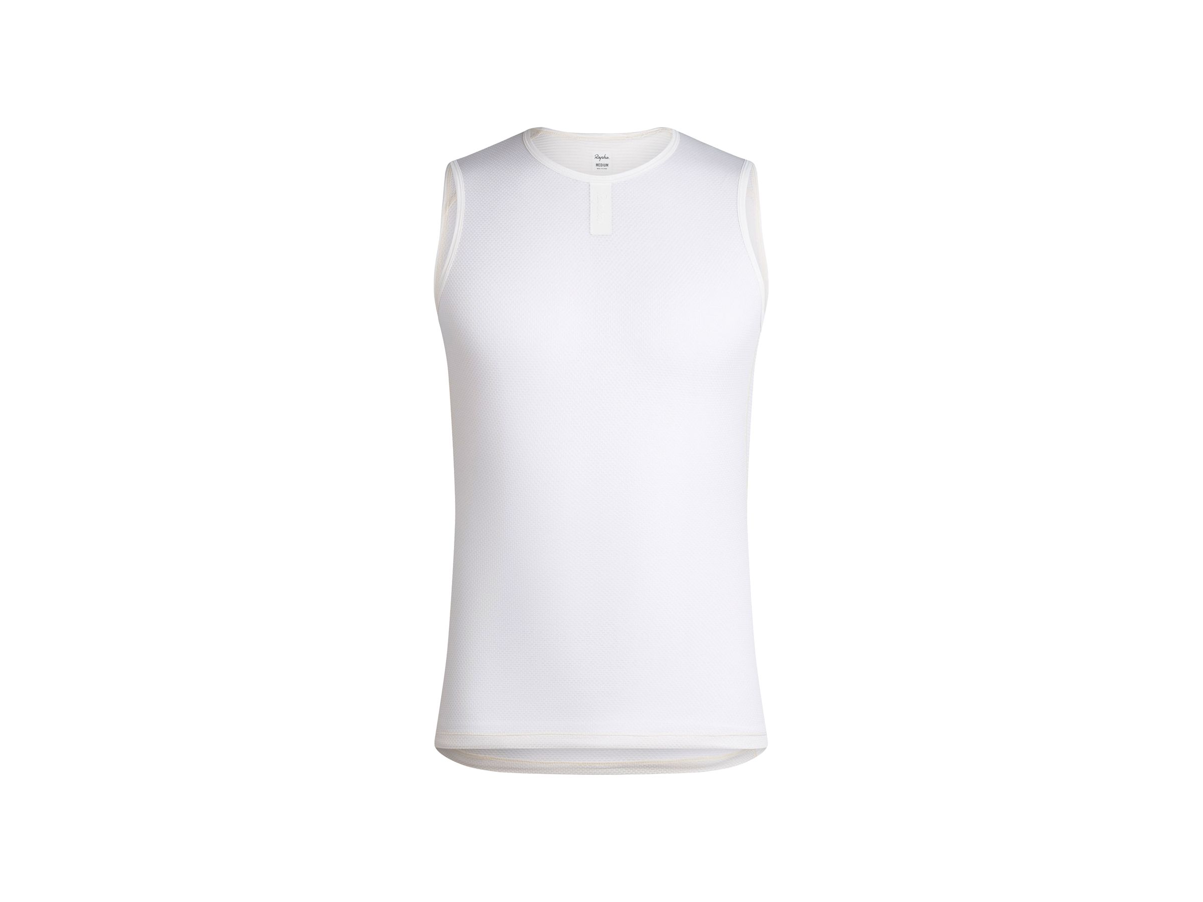 Rapha Lightweight Sleeveless Small White Baselayer