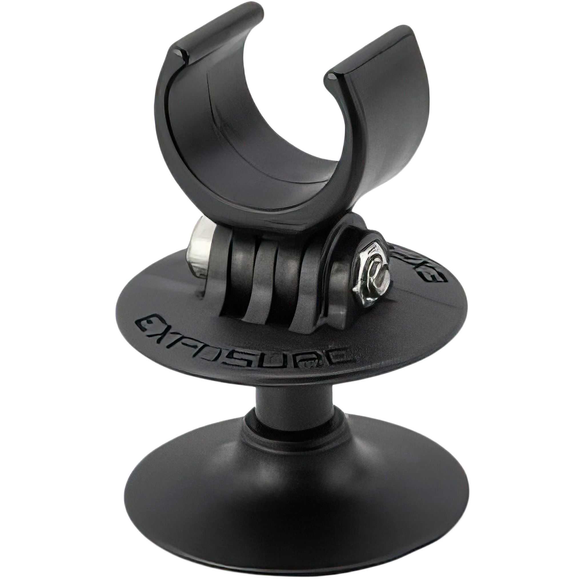 Exposure Lights Helmet Mount With Action Camera Clip Exposure Lights Helmet Mount With Action Camera Clip