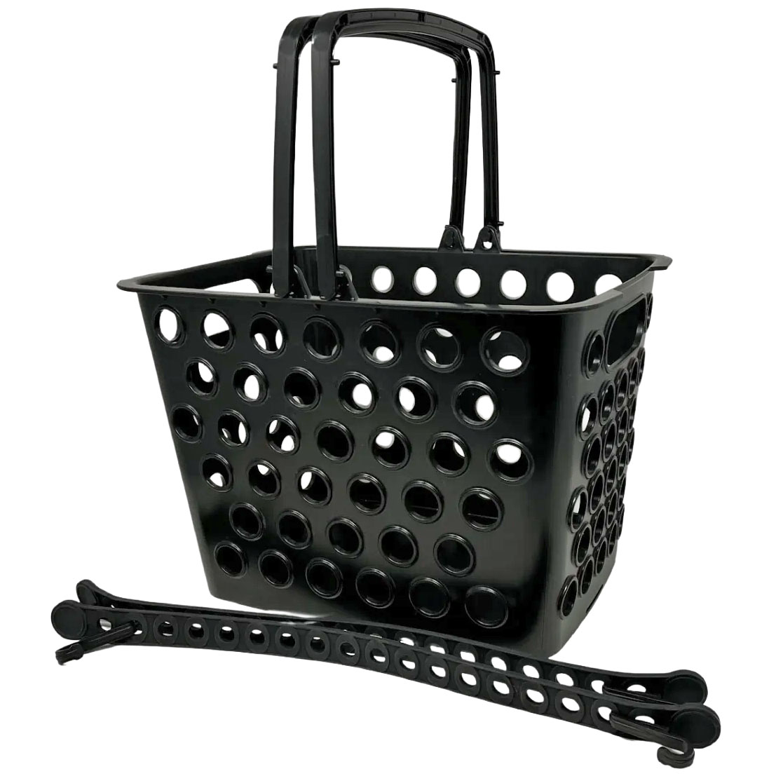 BiKASE Momo Basket Strap Mount Black