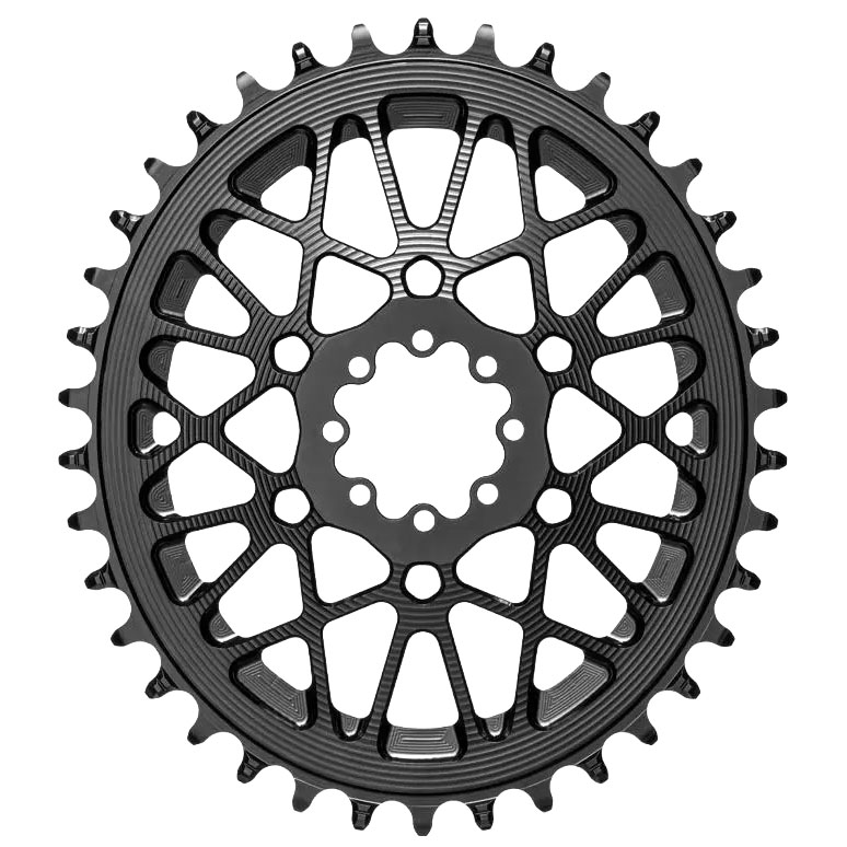 absoluteBLACK Oval Chainring SRAM AXS Gravel 42T - Black