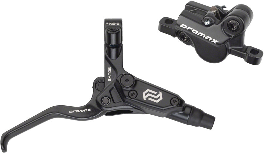Promax Solve DSK-923 Disc Brake Lever Set - 2-Piston Hydraulic Post Mount BLK variant 2