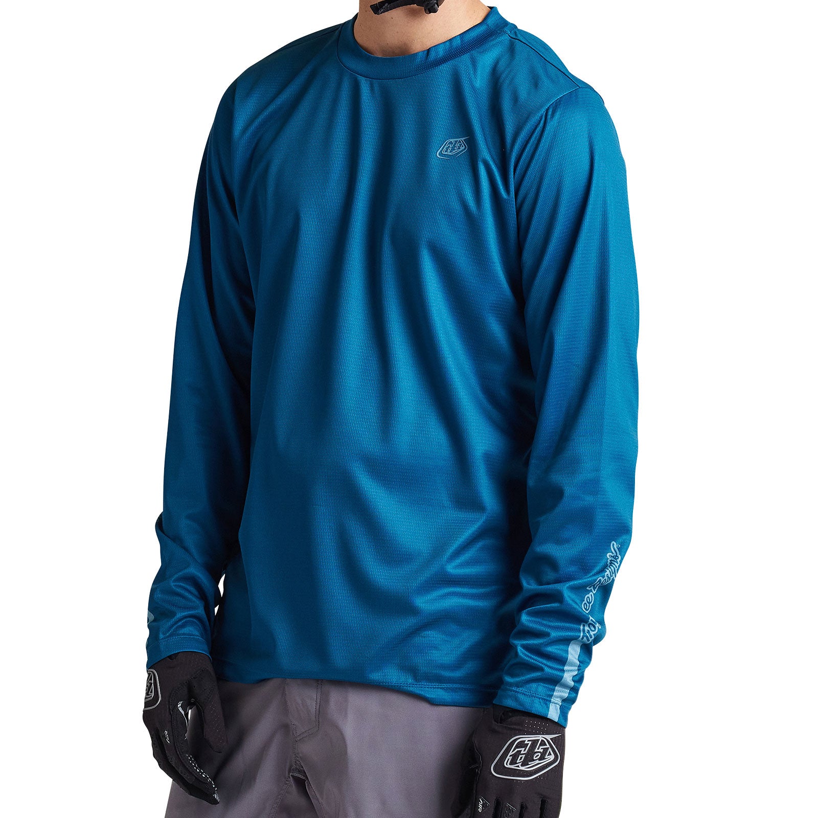 Flowline LS Jersey Solid Slate Blue - Image 7