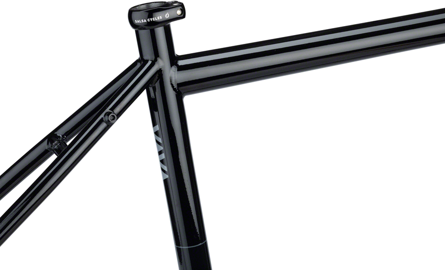 Salsa Vaya Frameset - 700c, Steel, Black - Image 3