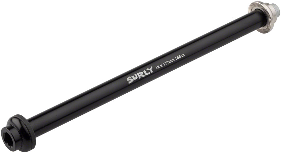 Surly Rear Thru-Axle - 12x177 mm Chromoly Black