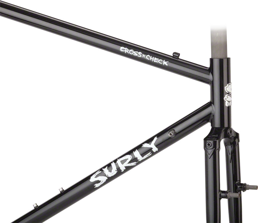 Surly Cross Check Frameset - Gloss Black - Image 2