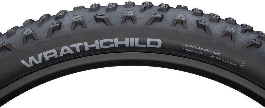 45NRTH Wrathchild Studded Tire - Tubeless, Folding, Black - Image 15
