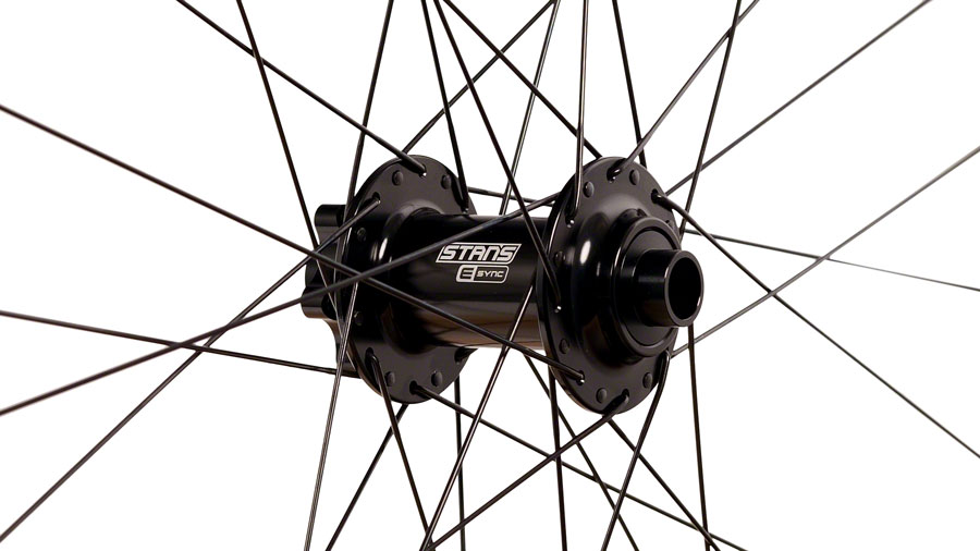 Stan's Flow EX3 Front Wheel - 15 x 110mm, 6-Bolt, Black - Image 2