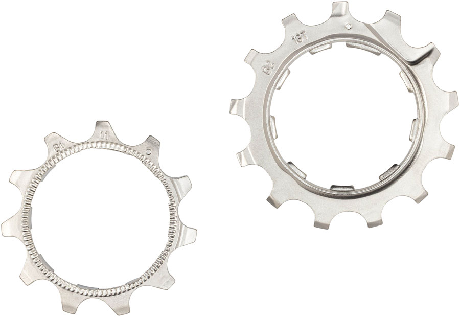 microSHIFT Sword Replacement Cog Kit - 11t B1 13t B1 Cogs 10-Speed Sword Cassette Nickel