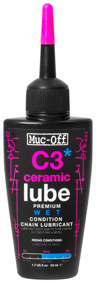 Muc-Off C3 Wet Ceramic Bike Chain Lube - Image 3