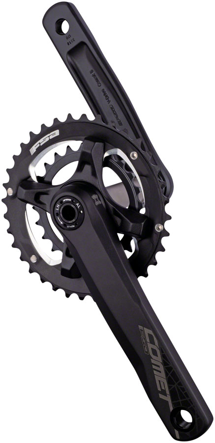 Full Speed Ahead Comet MegaExo Modular 2x Crankset - 11-Speed, 36/22t, 96/68mm BCD, MegaExo Spindle Interface