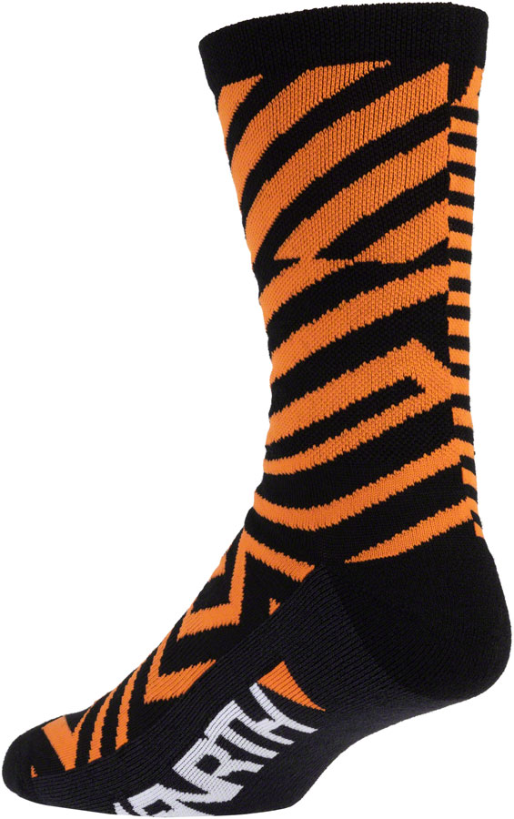 45NRTH Dazzle Midweight Wool Sock - Orange - Image 2