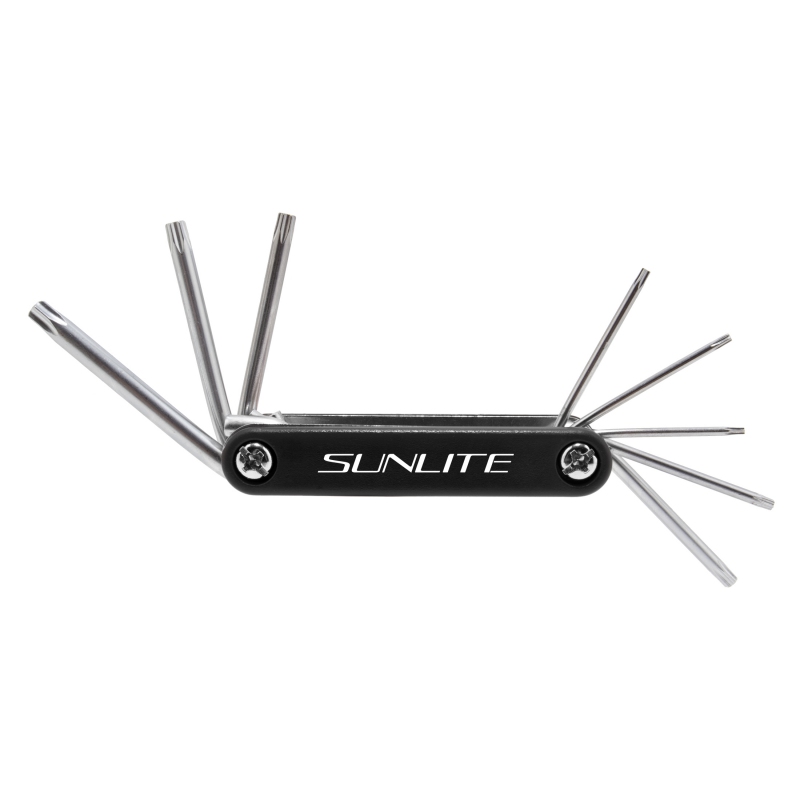 Sunlite Folding TORX Wrench Torx Wrench Set Black
