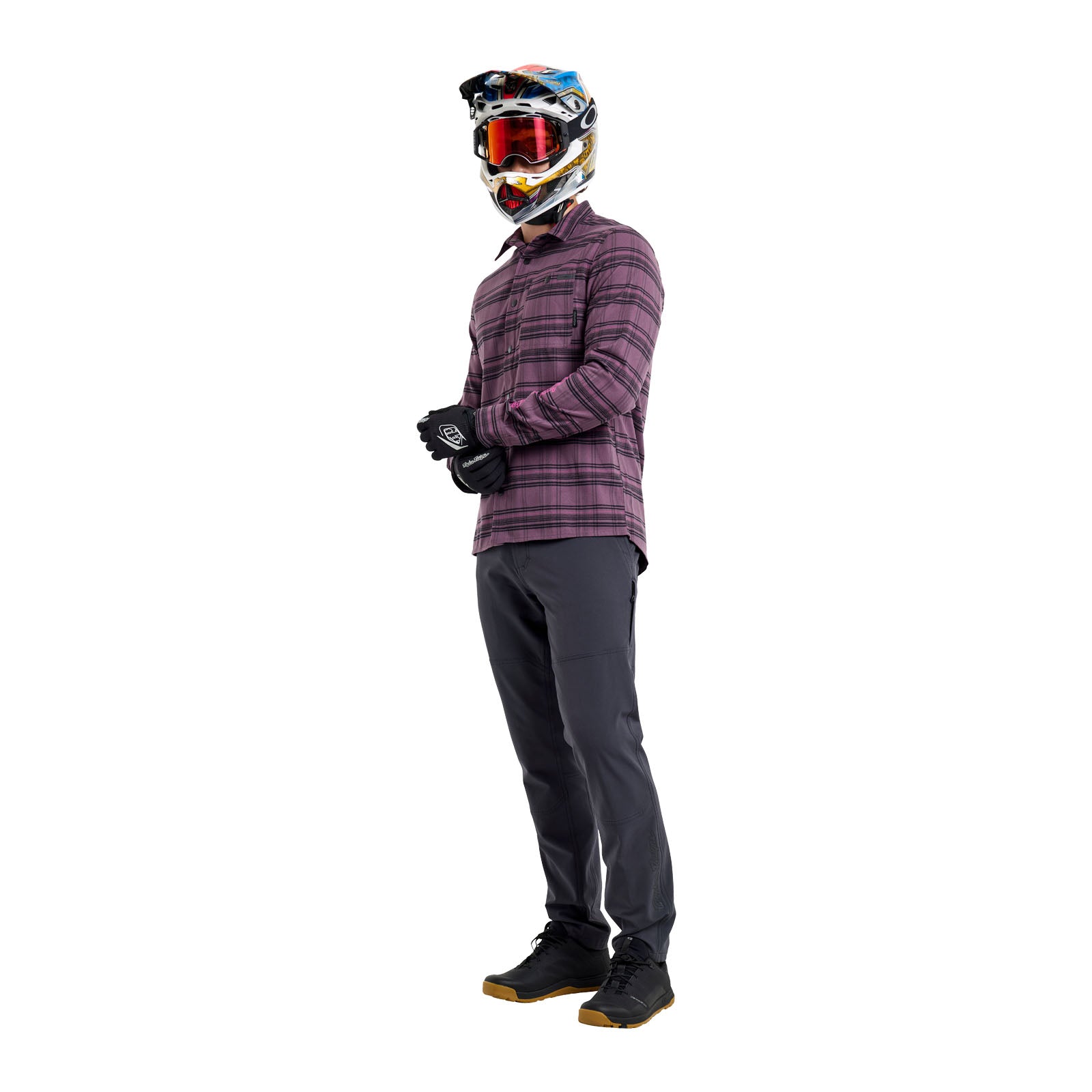 Grind Flannel Yd Plaid Deep Purp - Image 8
