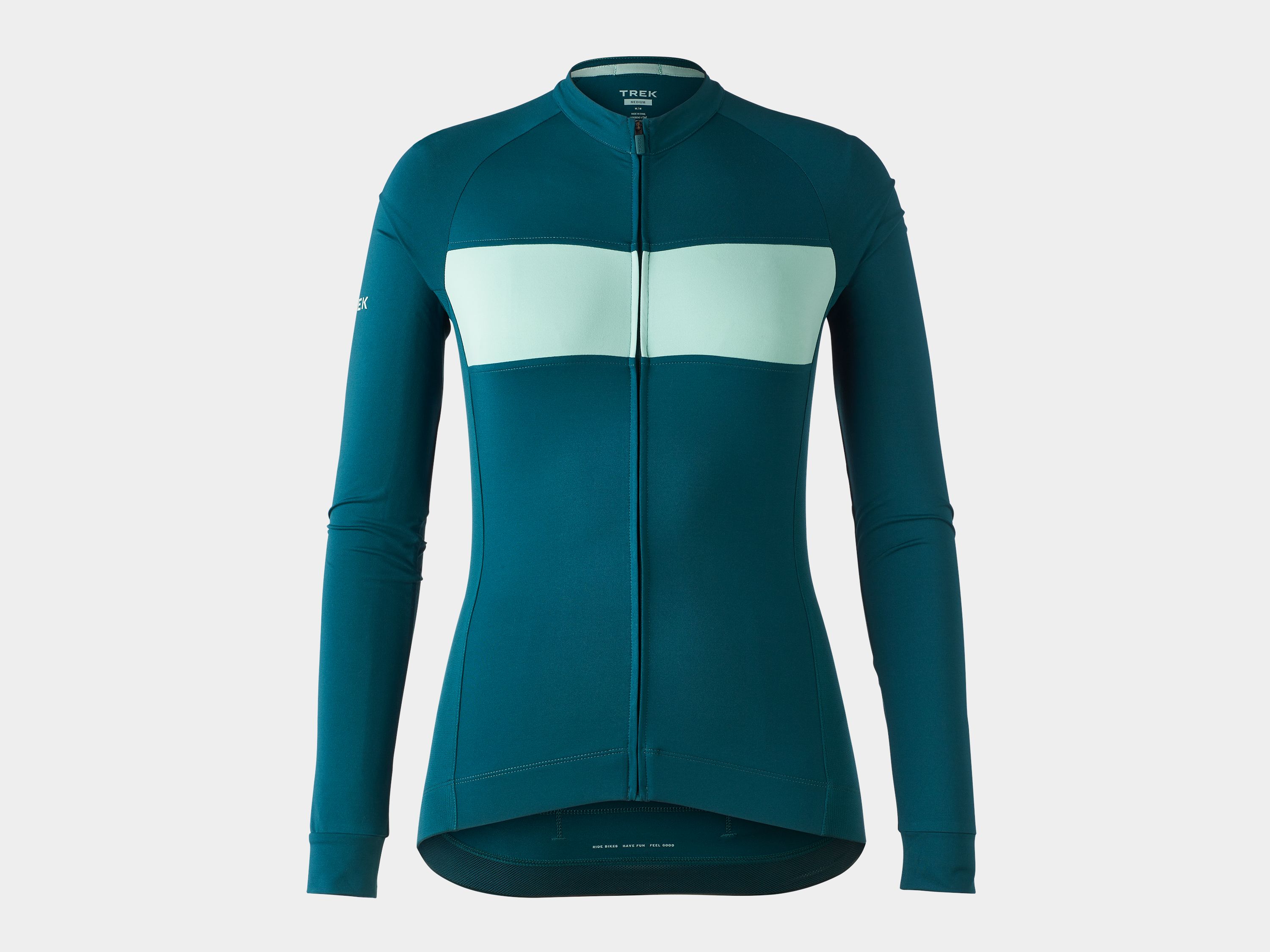 Trek Circuit Women LTD Long Sleeve XXLarge Green/Teal Jersey