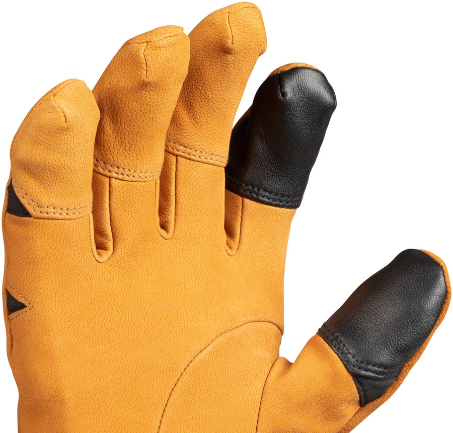 45NRTH 2024 Sturmfist 5 LTR Leather Gloves - Tan/Black, Full Finger - Image 8