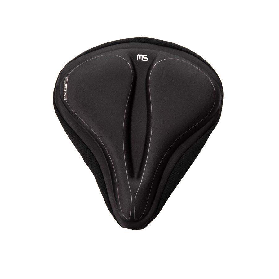 Megasoft Rec + Gel Saddle Cover Seat Cover 254 x 241mm Black