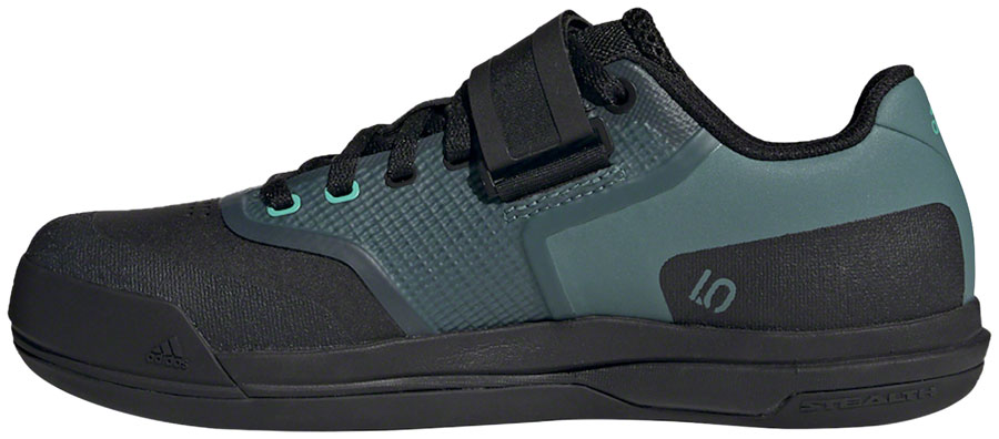 Five Ten Hellcat Pro Mountain Clipless Shoes - Women's, Core Black/Crystal White/DGH Solid Gray - Image 3