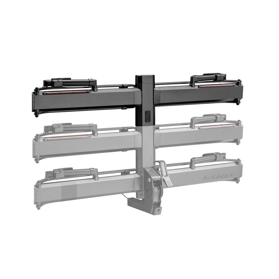 Piston Pro X Hitch Bike Rack Add-On - LED Lights 4-Pin Plug Kashima Coat Galaxy Gray variant 2