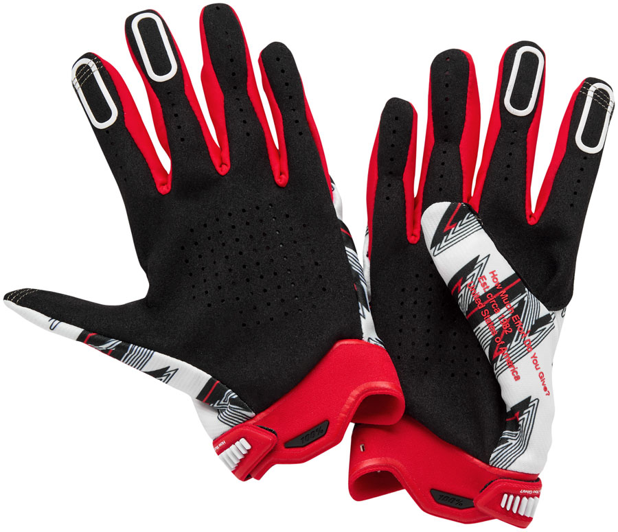 100% Ridefit Gloves - Image 2