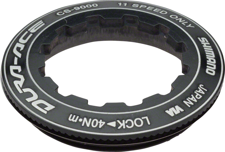 Shimano Dura-Ace CS-9000 11-Speed Cassette Lockring Shimano Dura-Ace CS-9000 11-Speed Cassette Lockring
