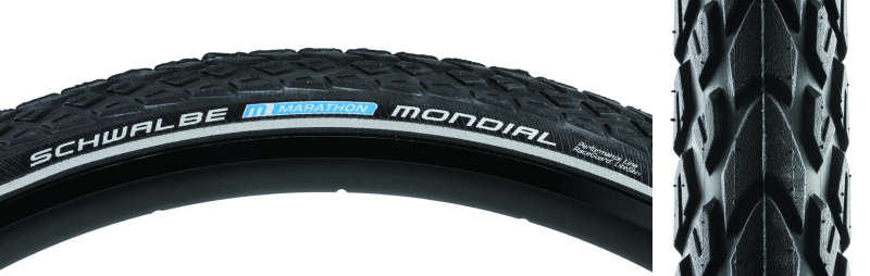 Schwalbe Marathon Mondial Performance Lite RaceGuard 700x35 Standard Tire Schwalbe Marathon Mondial Performance Lite RaceGuard 700x35 Standard Tire