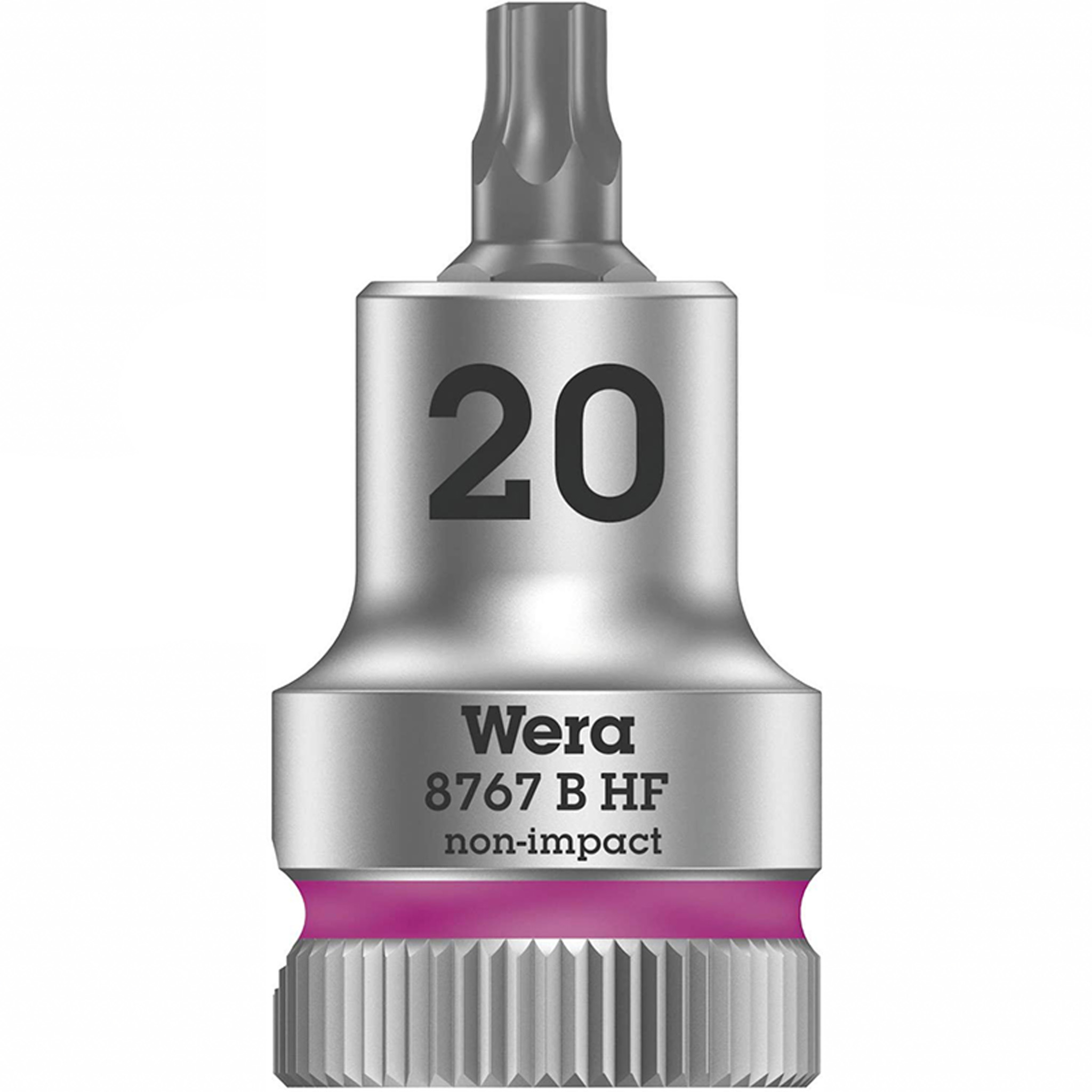 Wera Tool 8767 B HF Torx Zyklop 3/8" Drive Torx Bit Socket T20
