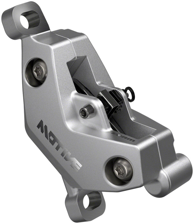 SRAM Motive Ultimate Disc Brake Caliper Assembly - Front/Rear Post Mount 4-Piston Silver A1+