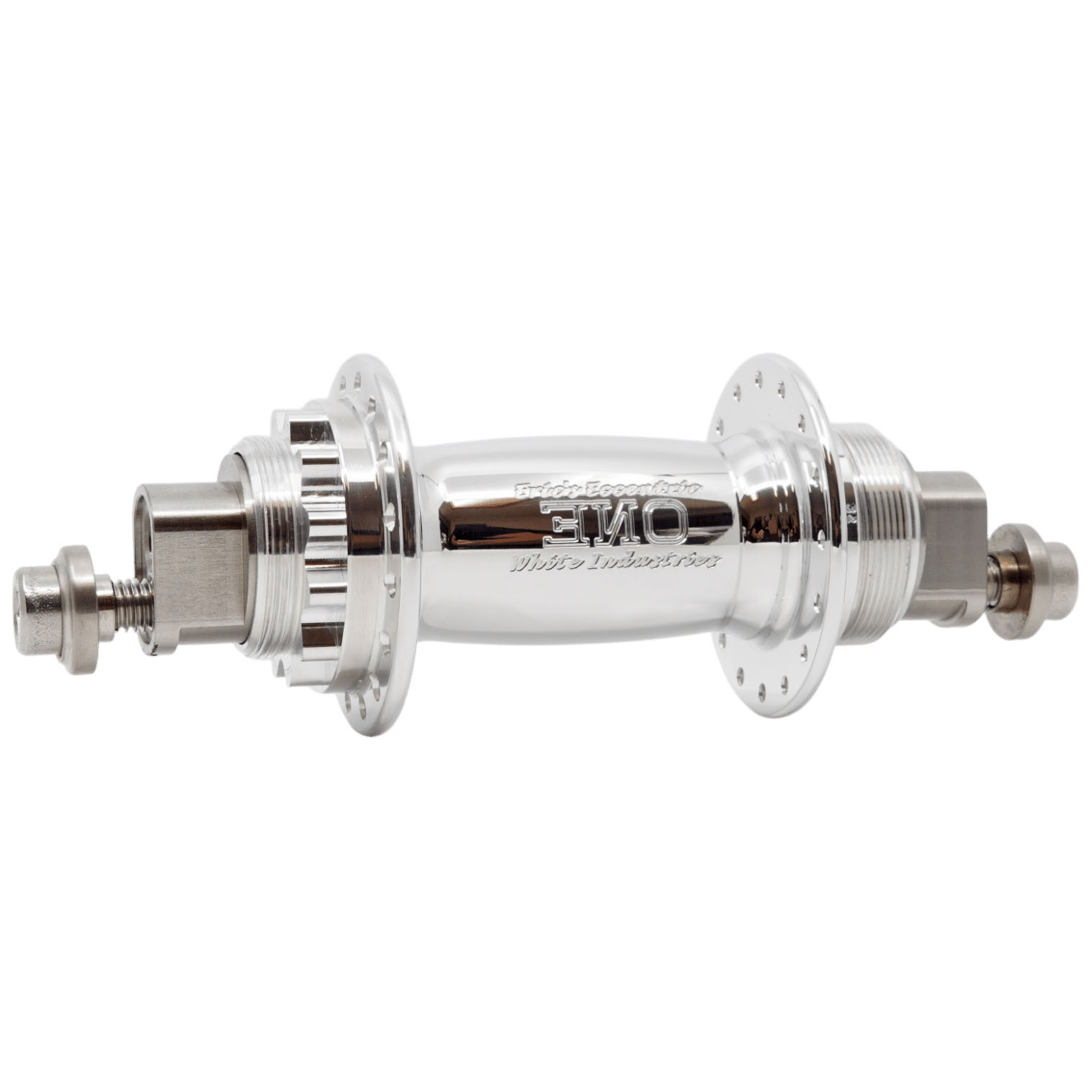 White Industries ENO Eccentric Axle Silver 32h 130mm Rear Hub