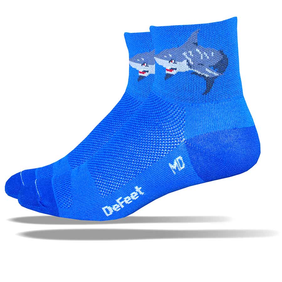 DeFeet Aireator 2.5'' Socks Attack Blue M Pair