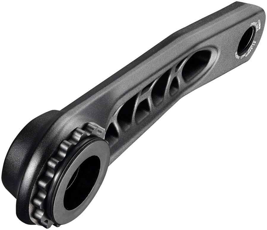 e*thirteen Helix Core Crankset - 73mm 24mm Spindle e*thirteen P3 Connect Interface, Black - Image 3