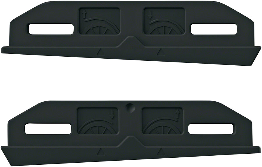 SKS Mudrocker Frame Adaptor Pads - For Mudrocker Fender Black