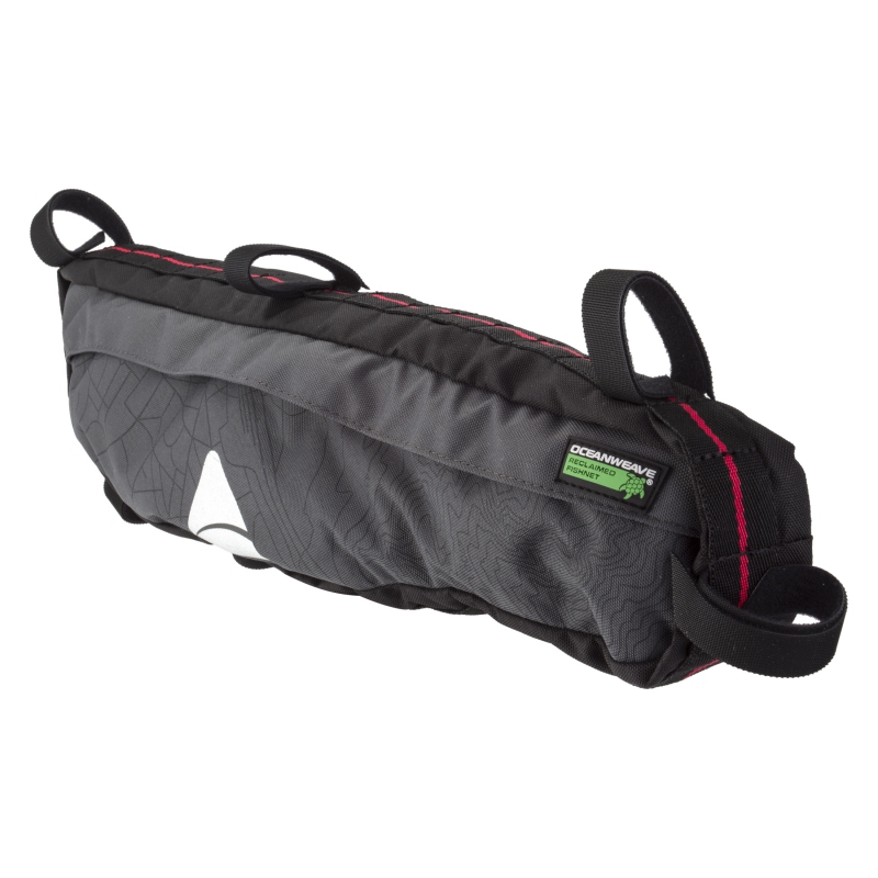 Axiom Seymour Oceanweave Framepack Bag P4.5 Velcro Straps 20.5x5.1x2.4” 275 c.i. Grey/Black