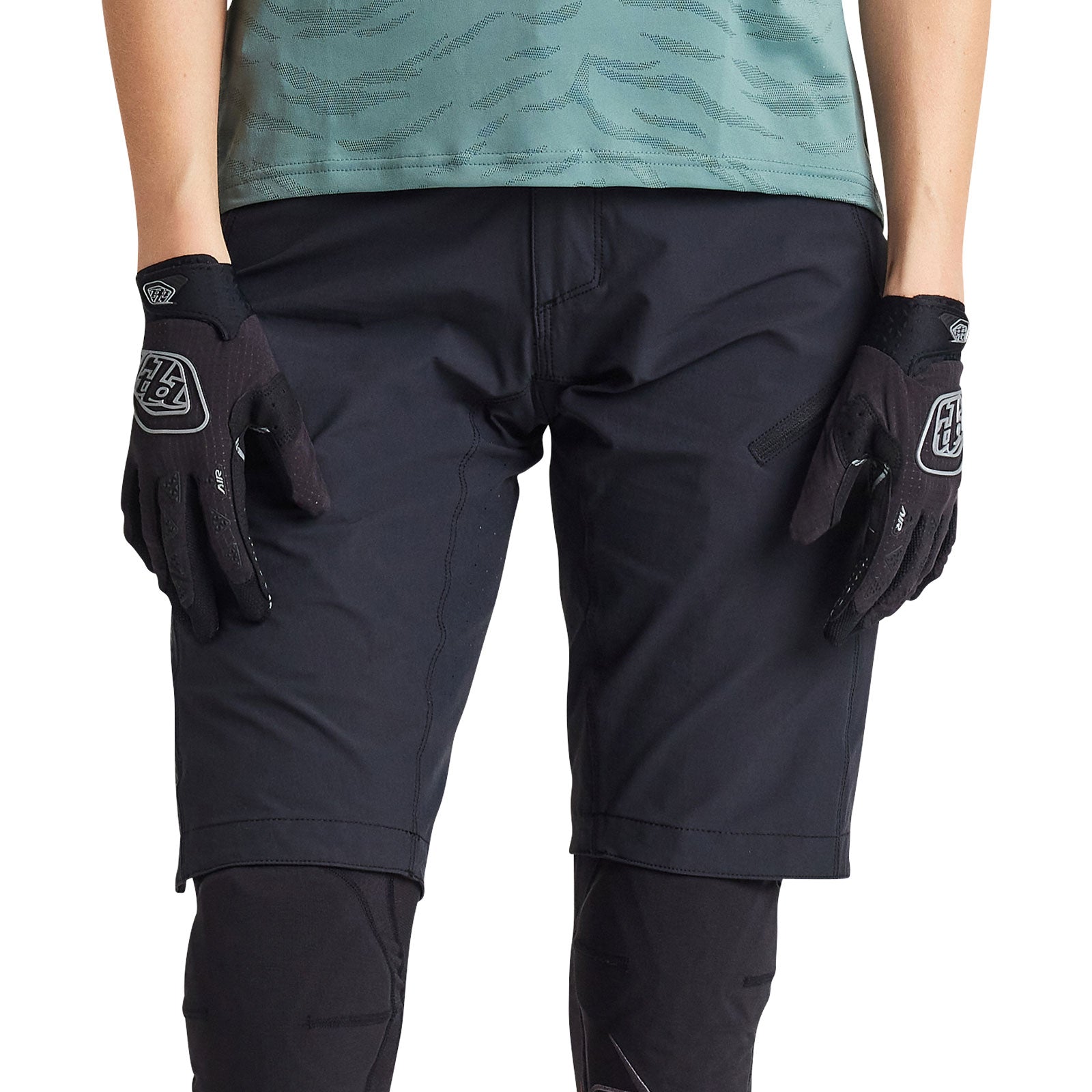 Womens Lilium Short No Liner Solid Black - Image 6