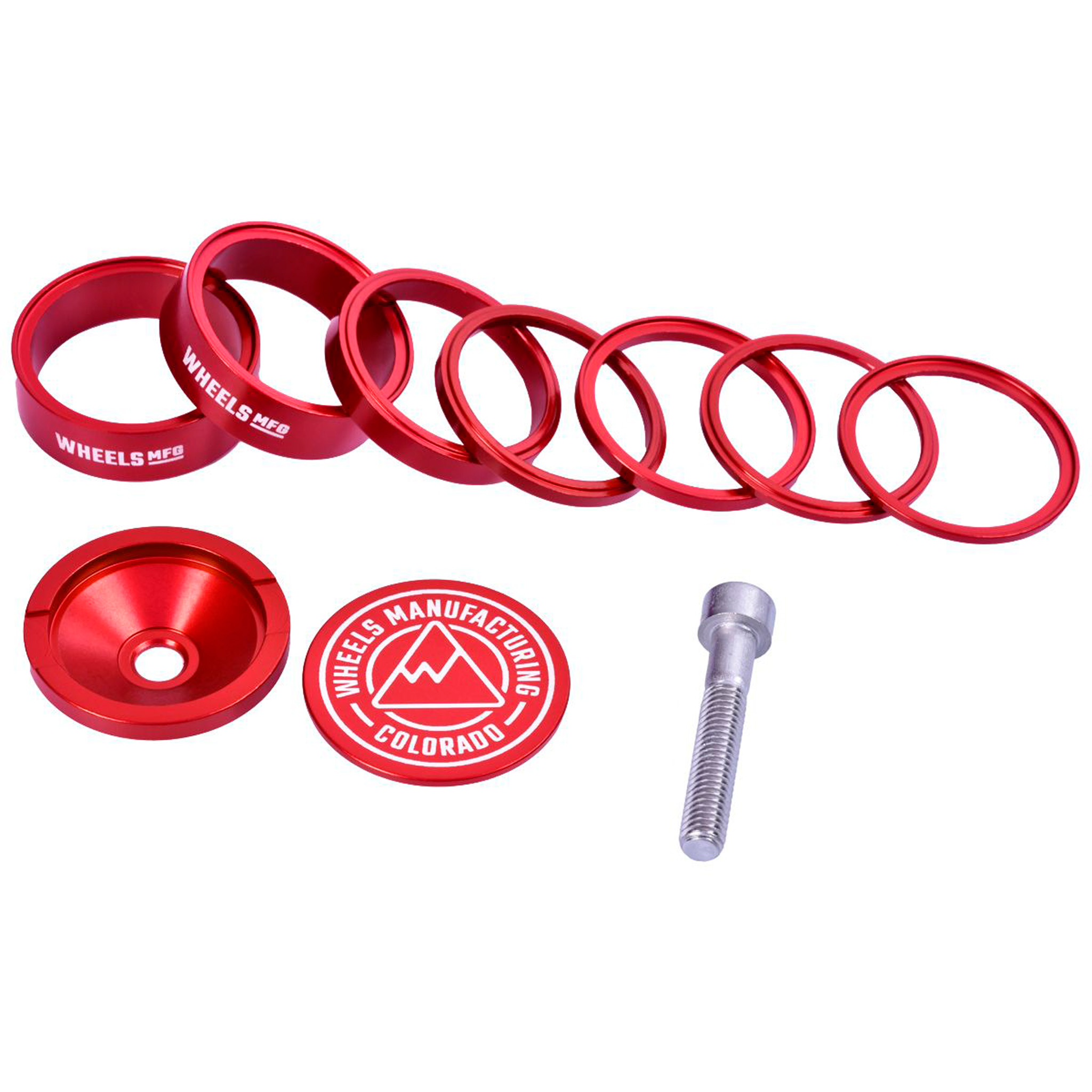 Wheels Manufacturing Pro StackRight Headset Spacer Kit variant 2